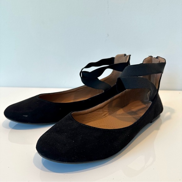 Bella Marie Dream Pairs Black Ballet Flats, Size 8.5 - Picture 6 of 15